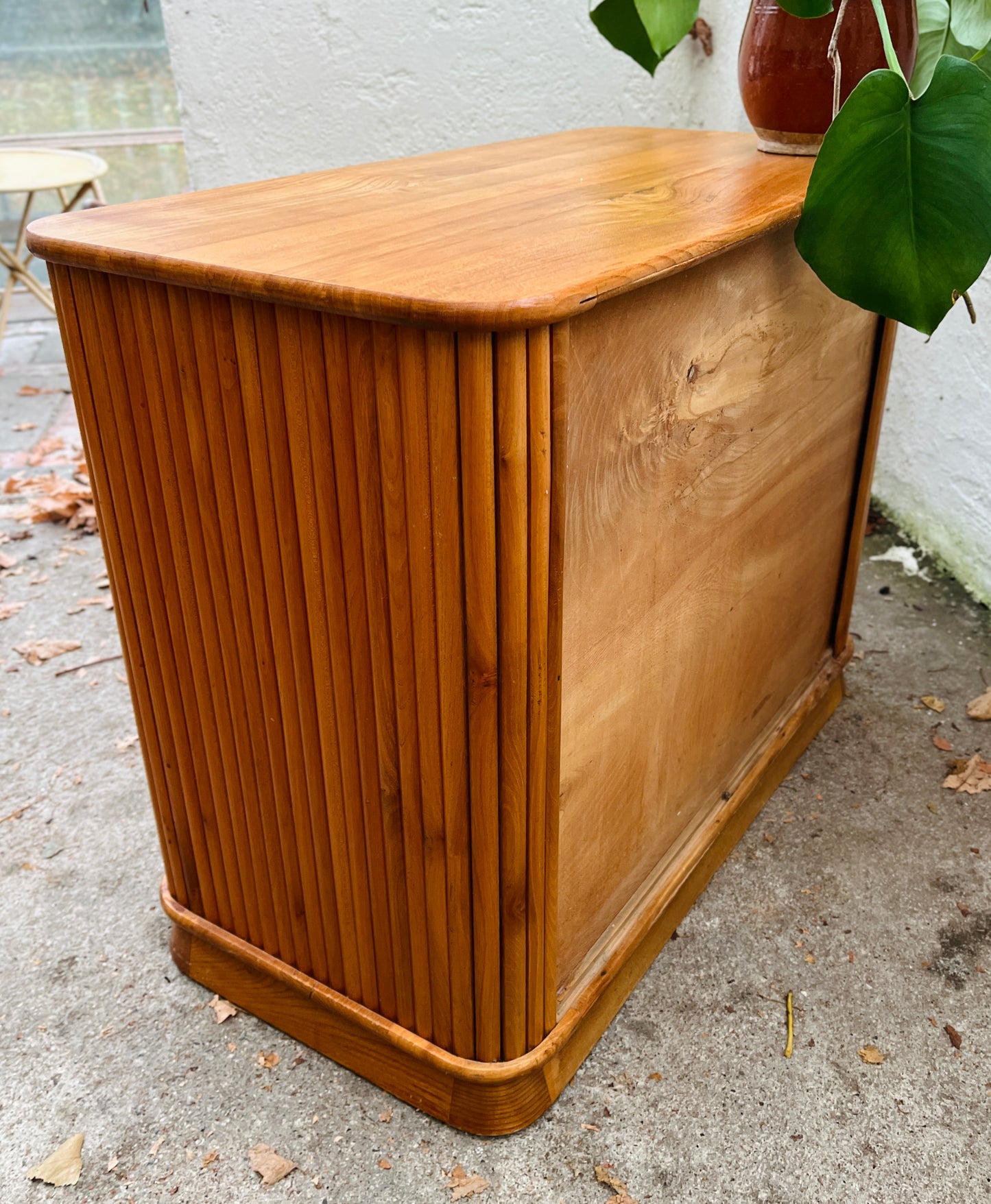 Vintage Jalousiskab med to låger