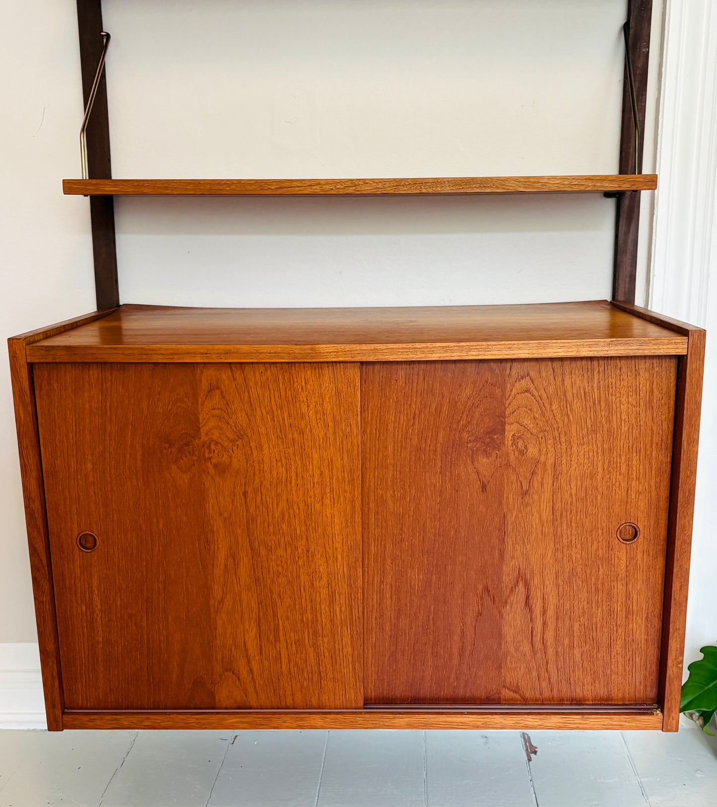 PS reolsystem i teak