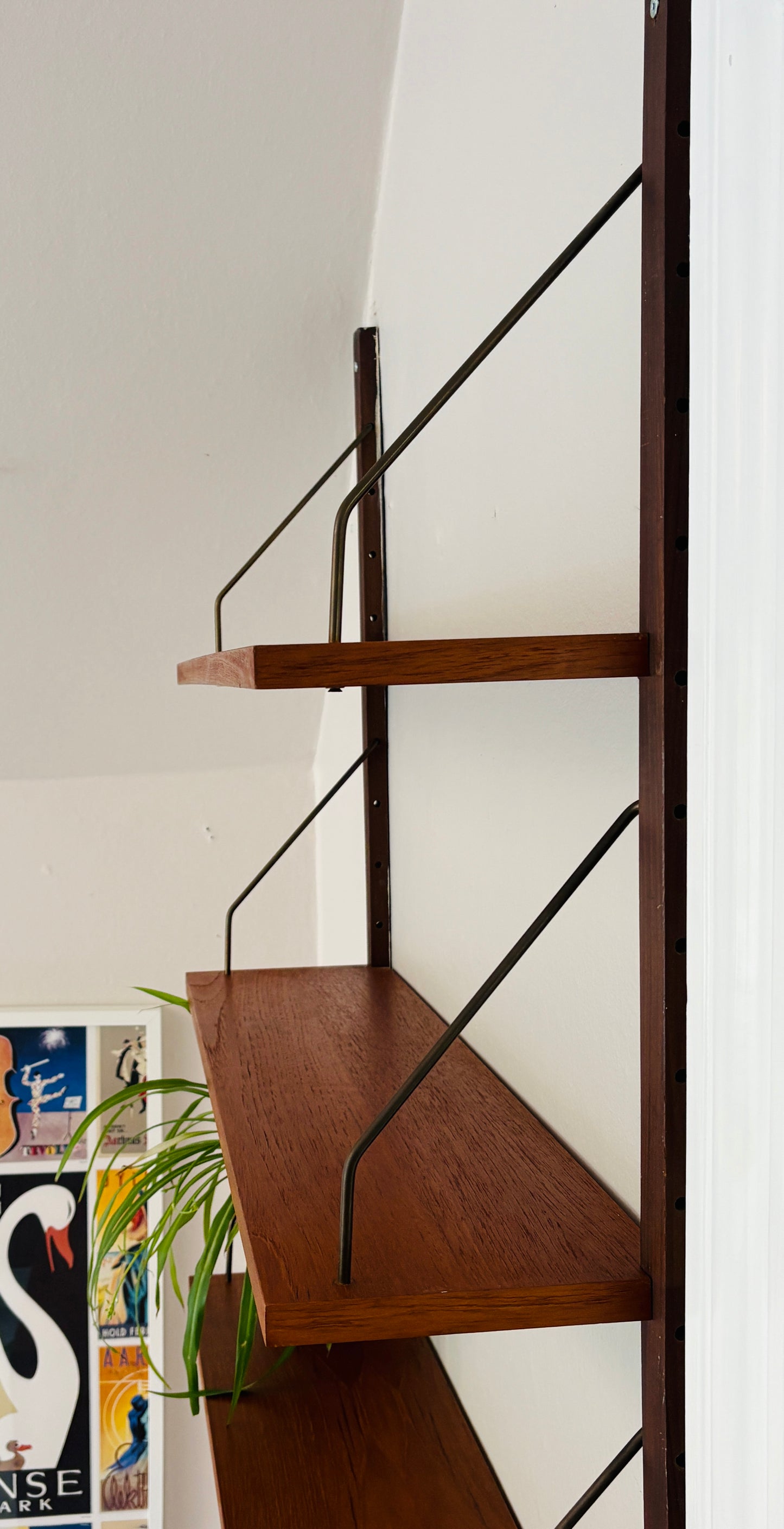 PS reolsystem i teak