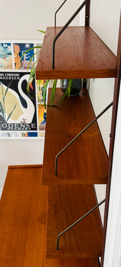 PS reolsystem i teak