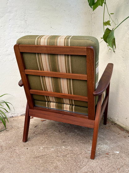 Teak lænestol