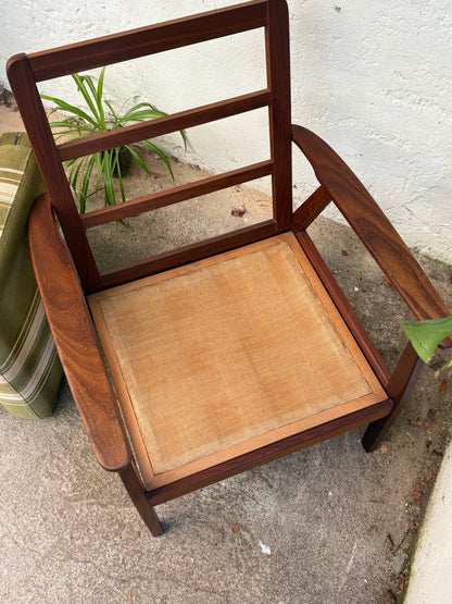 Teak lænestol