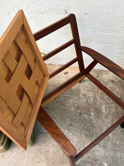 Teak lænestol