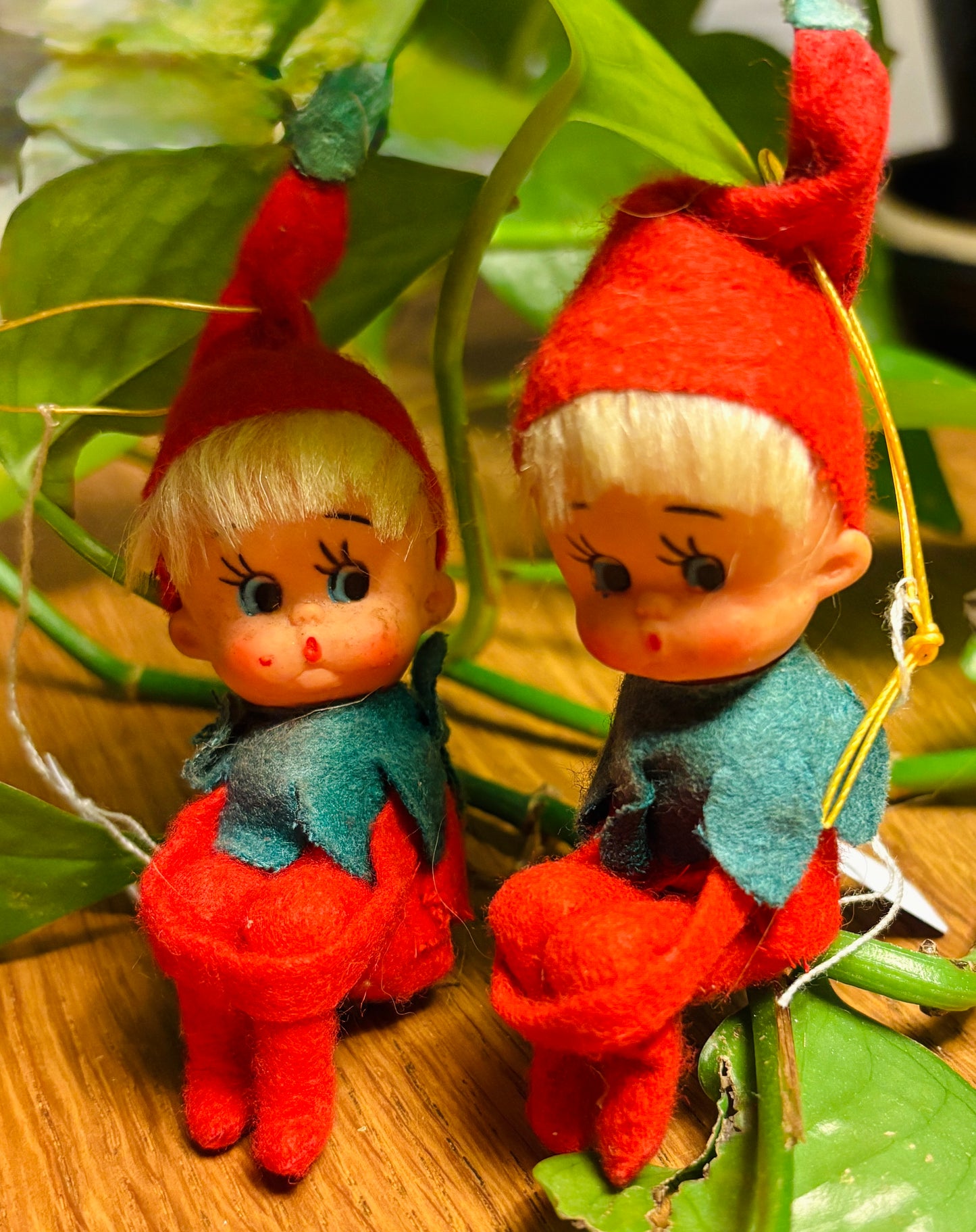 To søde vintage nisser fra 1950’erne / 1960’erne.