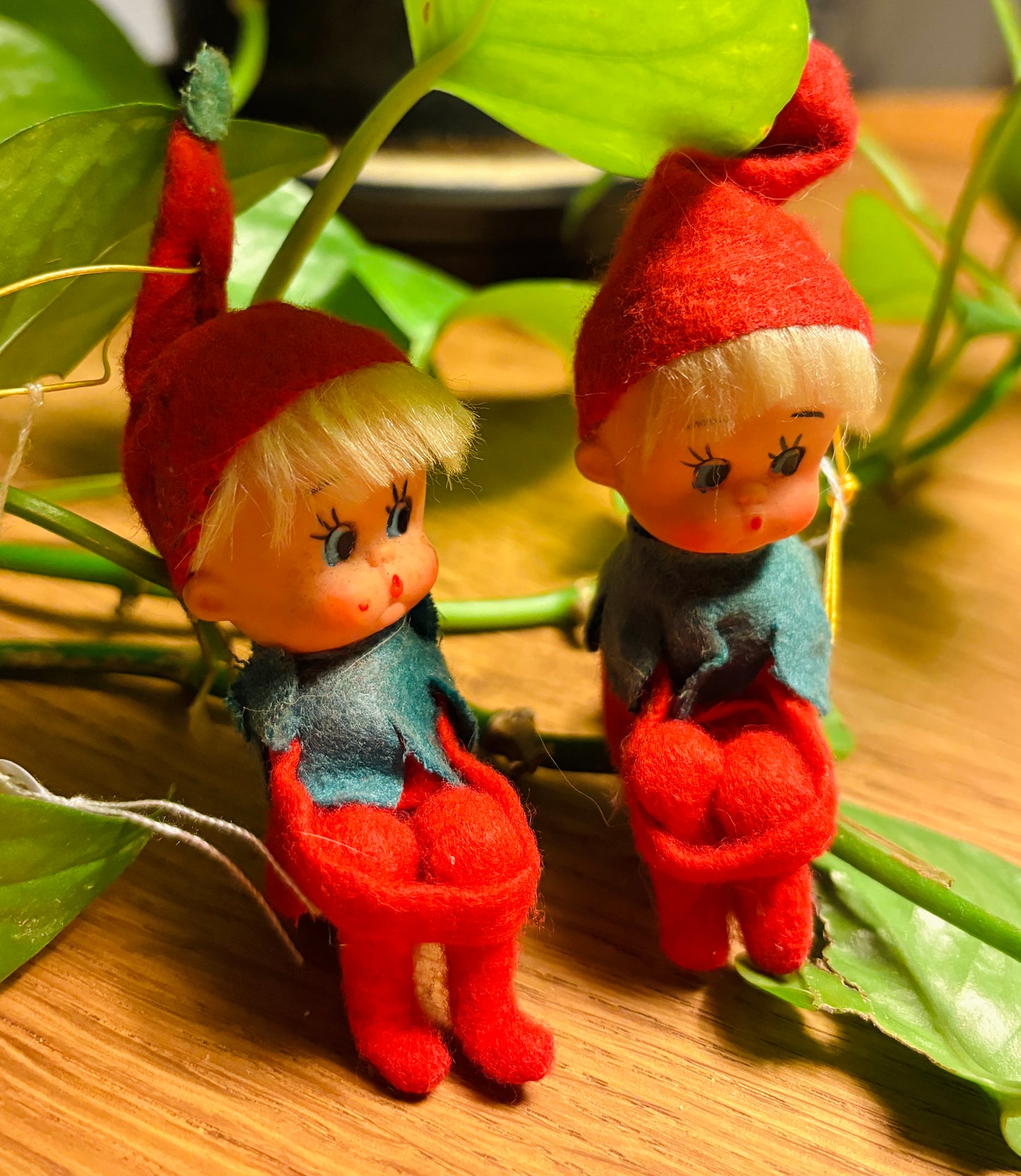 To søde vintage nisser fra 1950’erne / 1960’erne.