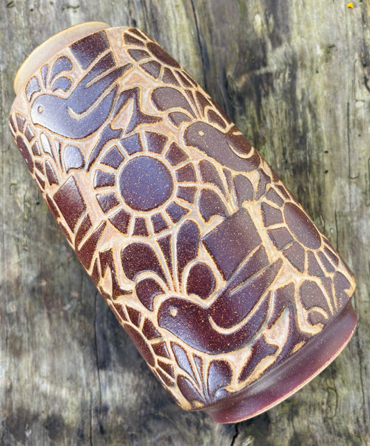 Michael Andersen – vase med fuglemotiv