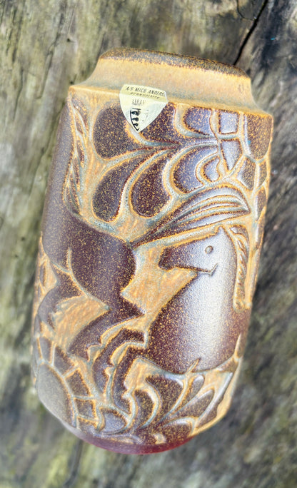 Michael Andersen – vase med hestemotiv