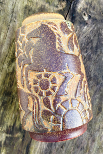 Michael Andersen – vase med hestemotiv