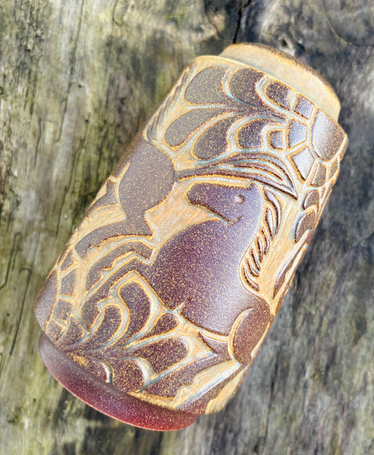 Michael Andersen – vase med hestemotiv