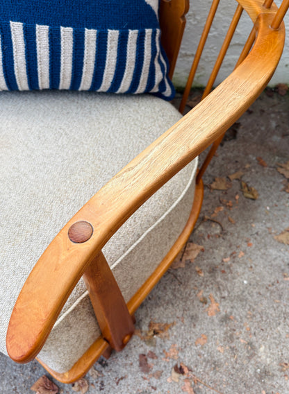 Fritz Hansen loungestol model 1590 – vintage design fra 1940’erne