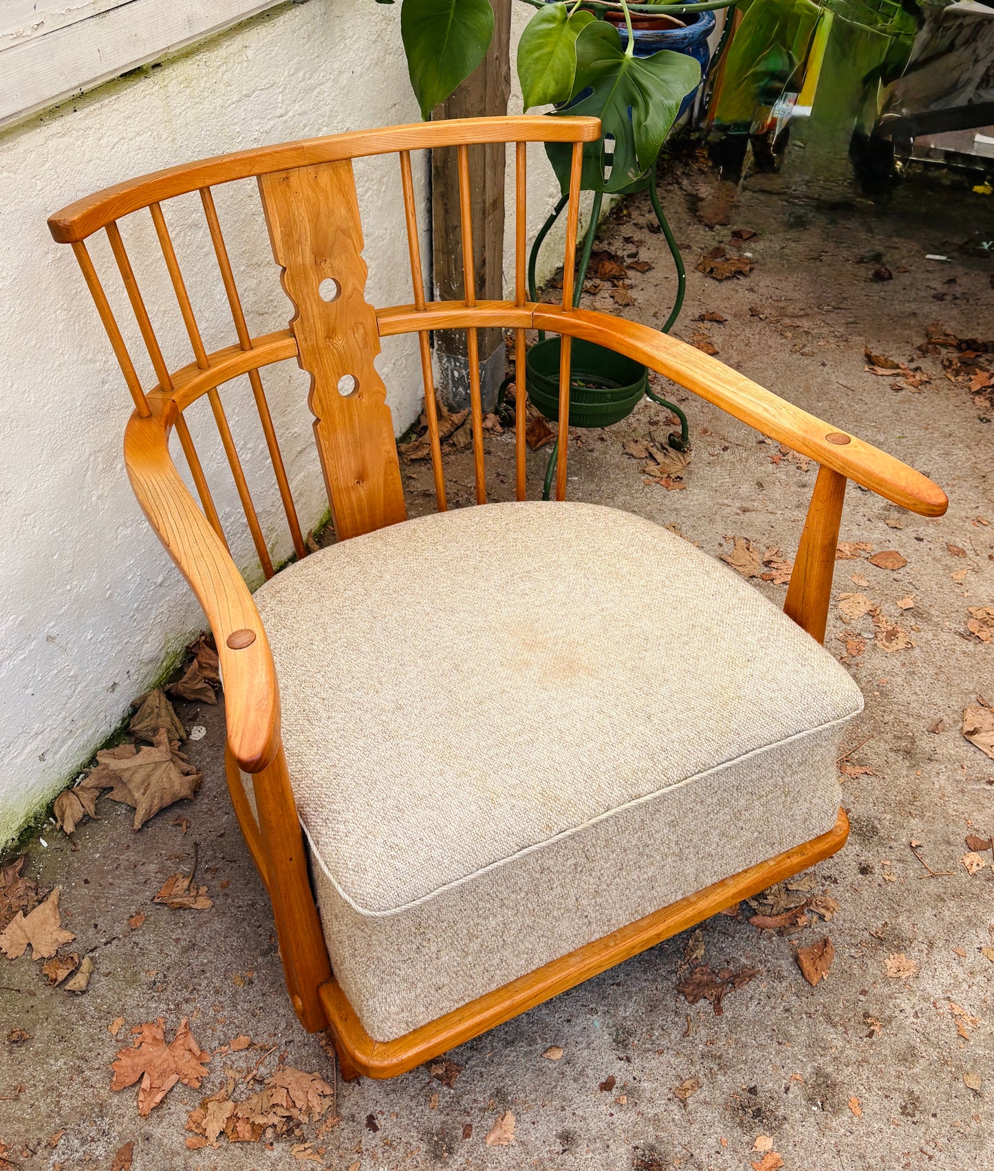 Fritz Hansen loungestol model 1590 – vintage design fra 1940’erne