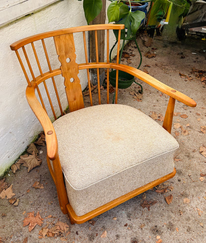 Fritz Hansen loungestol model 1590 – vintage design fra 1940’erne