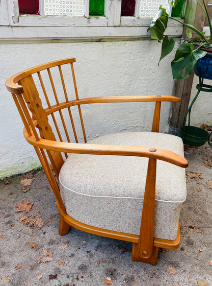 Fritz Hansen loungestol model 1590 – vintage design fra 1940’erne