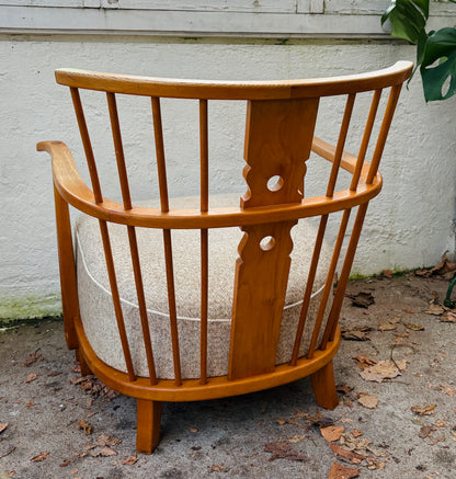 Fritz Hansen loungestol model 1590 – vintage design fra 1940’erne