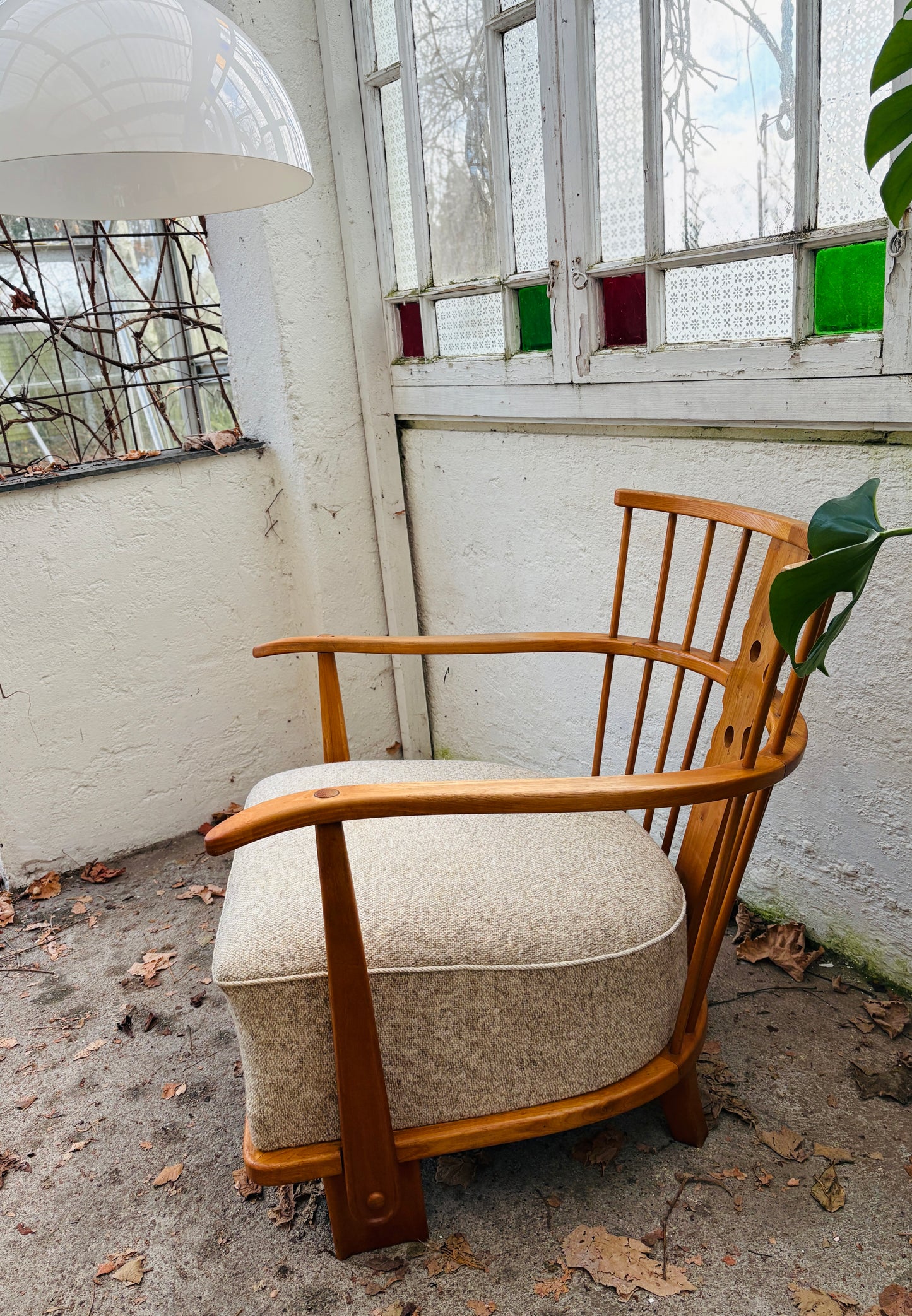 Fritz Hansen loungestol model 1590 – vintage design fra 1940’erne