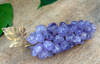 Vintage vindrueklase i ametyst