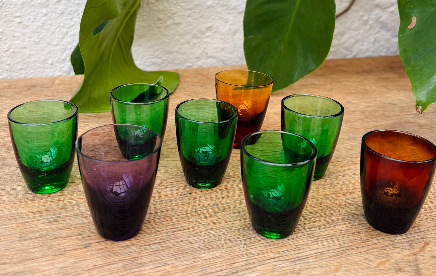 Vintage franske shotsglas