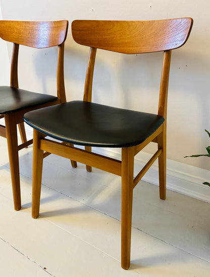 Mosbøl spisebordsstole, 1960’erne