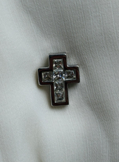 Kors-vedhæng i sterlingsølv