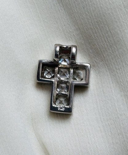 Kors-vedhæng i sterlingsølv