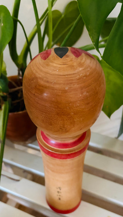 Stor vintage Kokeshi dukke