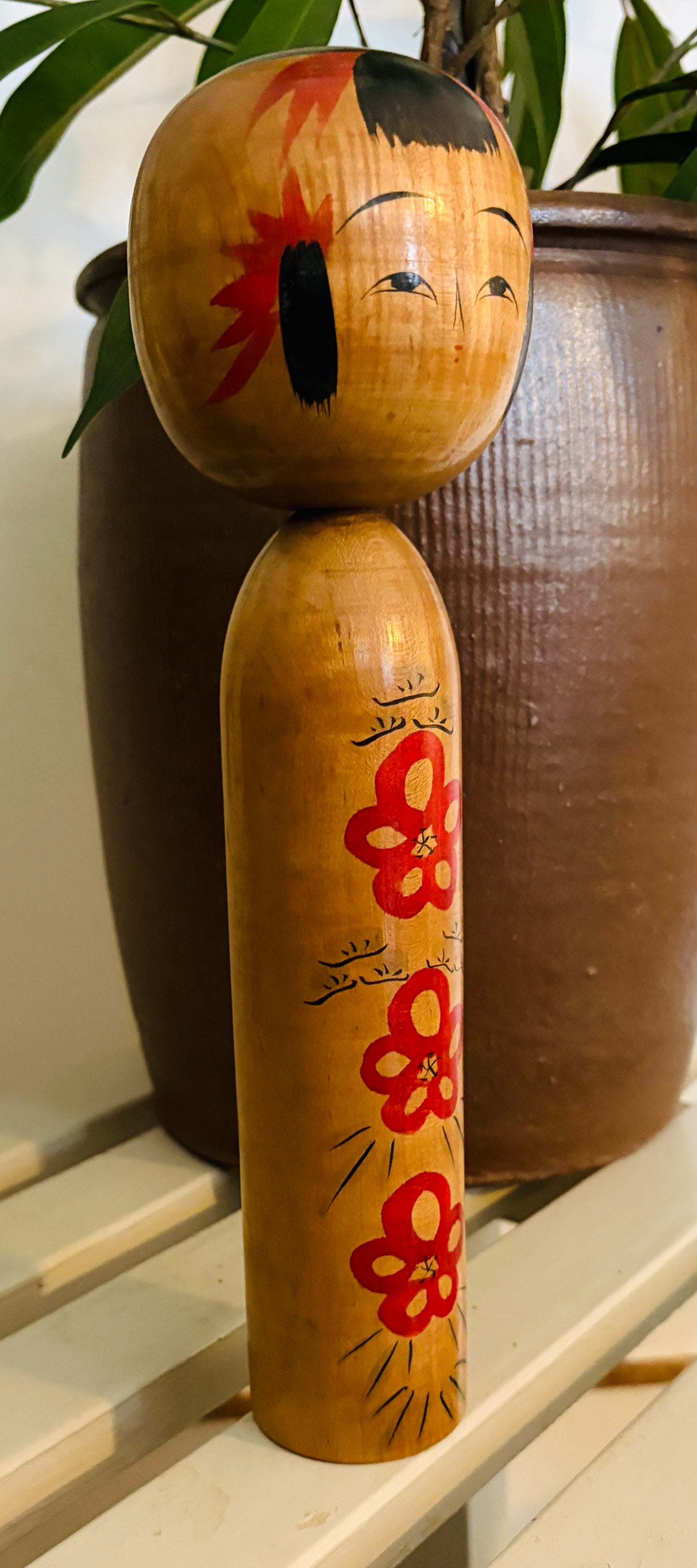 Vintage Kokeshi dukke