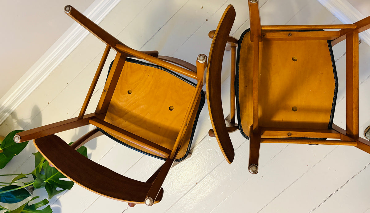 4 Mosbøl dining chairs – Findahls Møbelfabrik, 1960s. Price per unit.