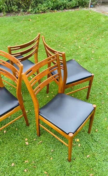 4 stk. Farstrup Model 219 / Della spisebordsstole